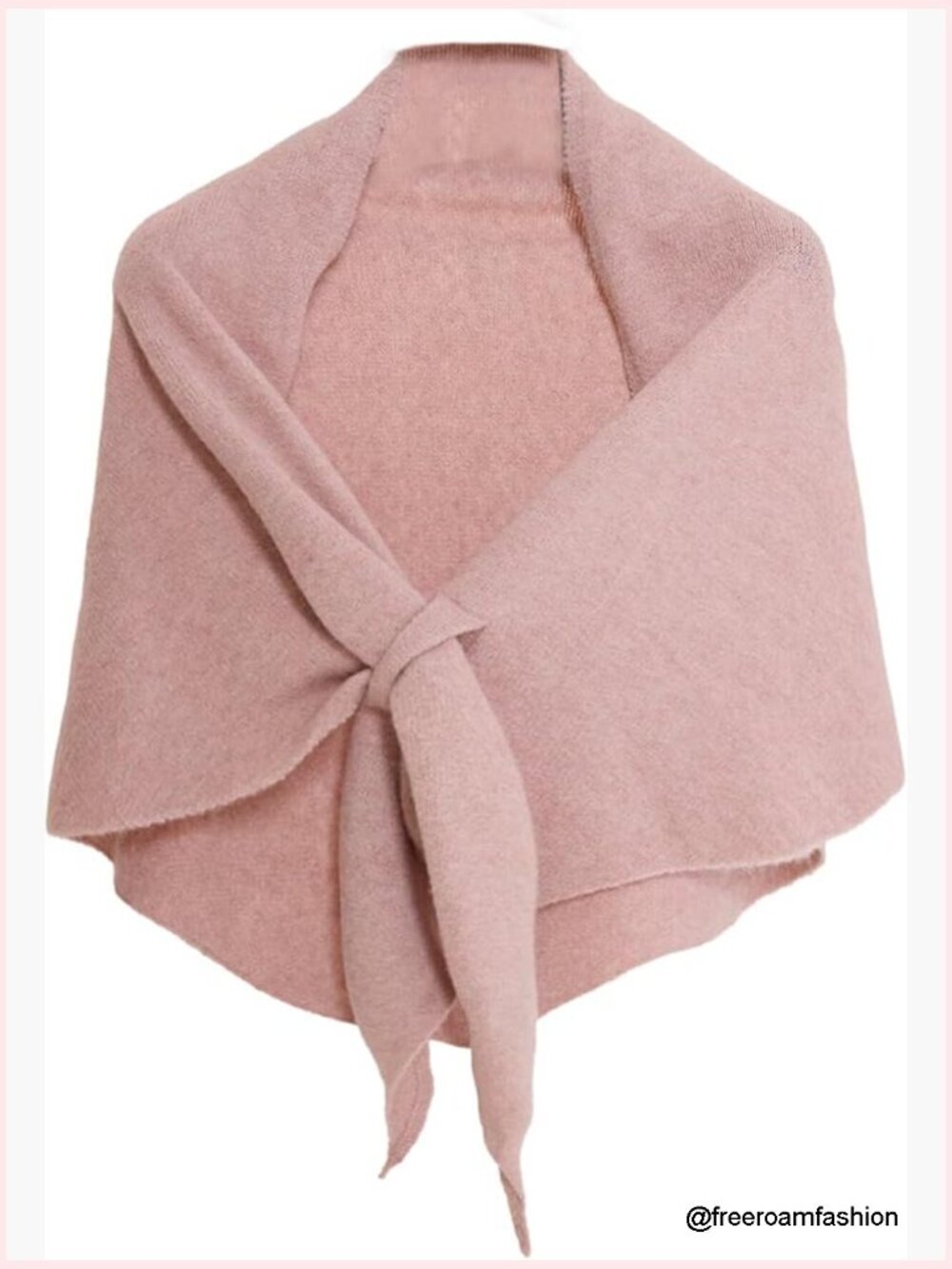 Knitted Pashmina Shawl Wrap, Wool Blend Cape, Evening Wedding Accessory